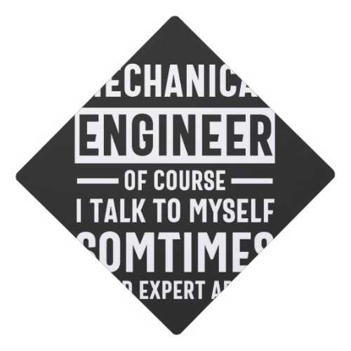 Funny Mechanical  Engineer Gift Graduation Cap Topper