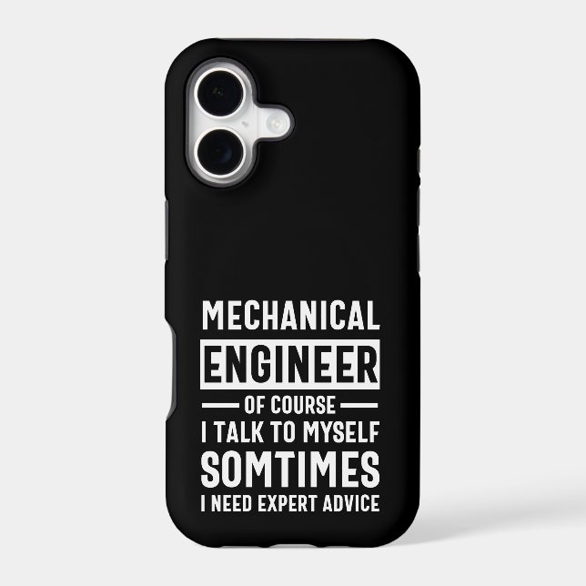 Funny Mechanical  Engineer Gift Iphone Case (Back)