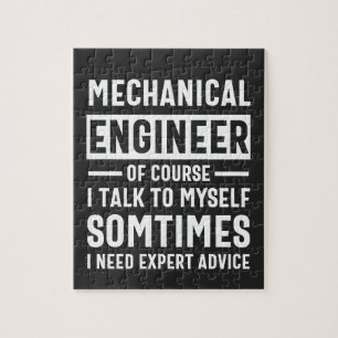 Funny Mechanical  Engineer Gift Jigsaw Puzzle