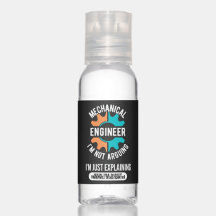 Funny Mechanical Engineer, Mechanical Engineering Hand Sanitizer