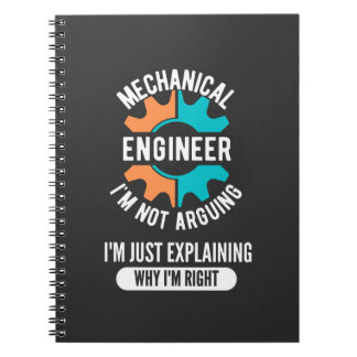 Funny Mechanical Engineer, Mechanical Engineering Notebook