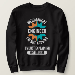 Funny Mechanical Engineer, Mechanical Engineering Sweatshirt
