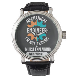 Watches for shop mechanical engineers