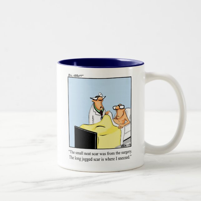 Funny Medical/ Get Well Humor Mug (Right)