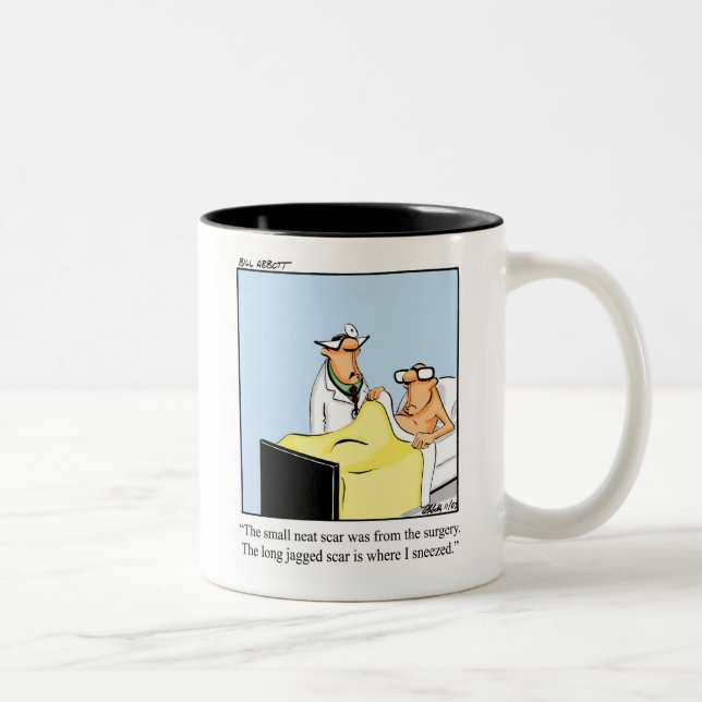 Funny Medical/ Get Well Humor Mug (Right)
