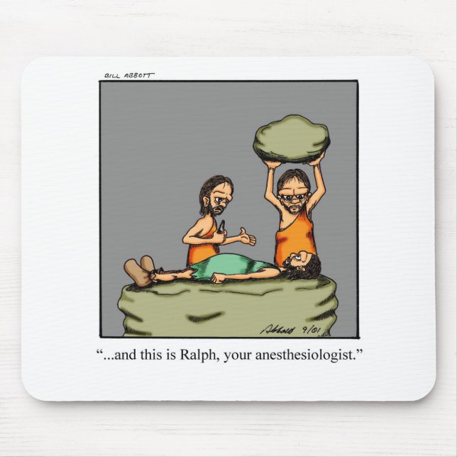 Funny Medical Gift! Mouse Pad (Front)