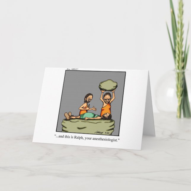 Funny Medical Gifts! Card (Front)