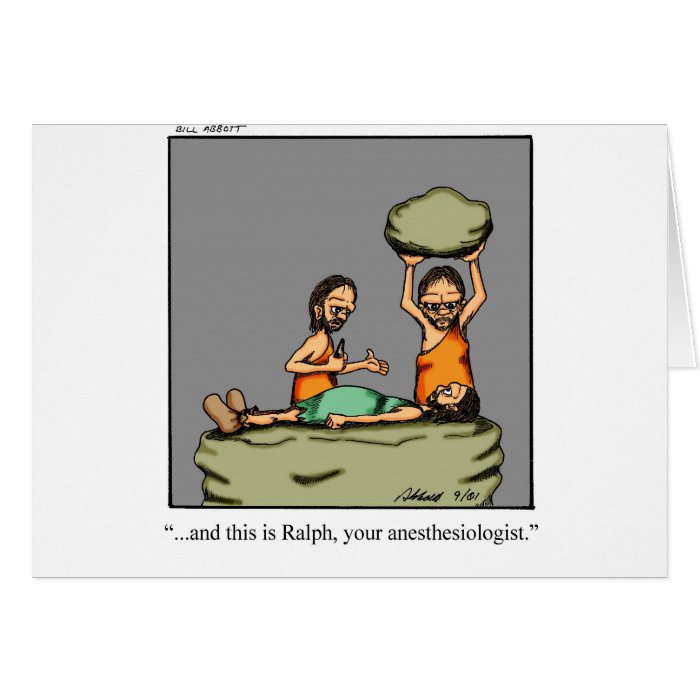 Funny Medical Gifts Greeting Cards