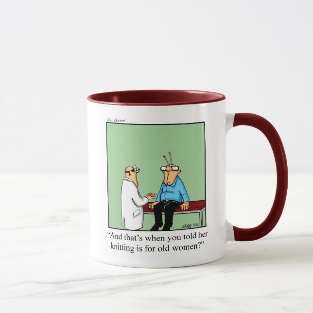 Funny Medical Humor Mug Gift (Right)