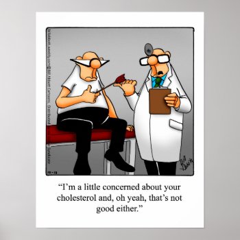 Funny Medical Humor Poster Gift by Spectickles at Zazzle