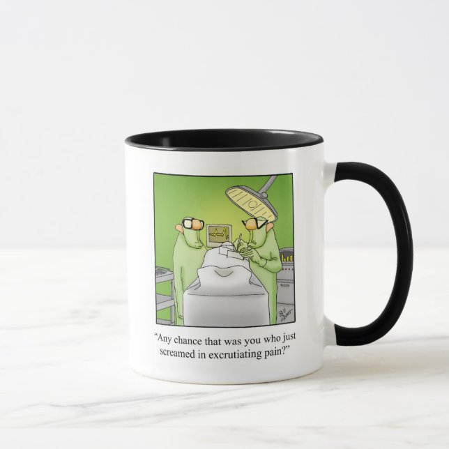 Funny Medical Humor Ringer Mug (Right)