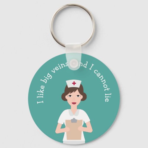 Funny Medical Nurse Saying Keychains