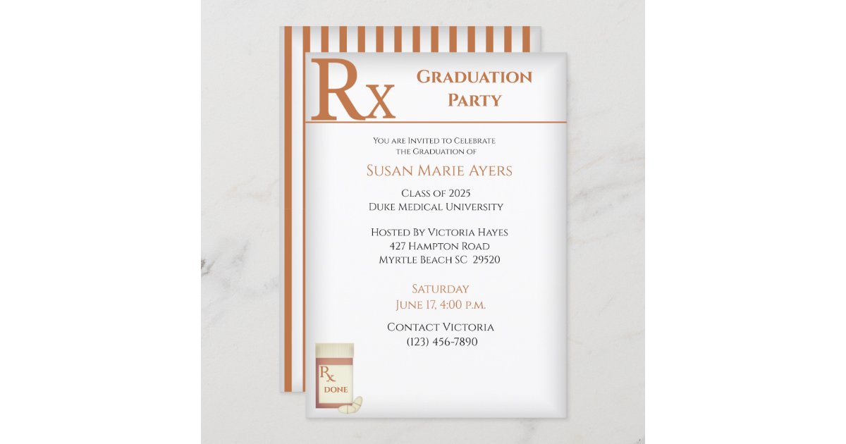 humorous graduation party invitation wording
