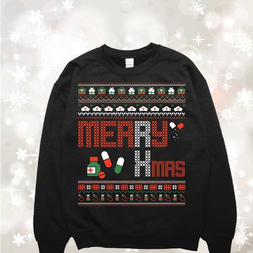 Funny  Medical RX Ugly Sweater Sweatshirt