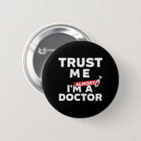 Trust Me I'm Almost A Nurse Badge Reel / Nursing Student Badge Reel / Retractable Badge Reel/ Student Nurse