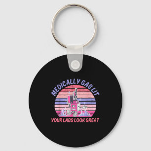 Funny Medically Gaslit Your Labs Look Great Keychain