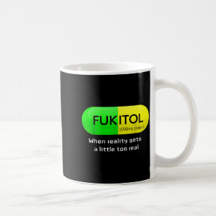 Funny Medication Gooditol Capsule Pharmacy Humor  Coffee Mug