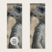 Funny Meerkat Custom Bookmark (Front & Back)