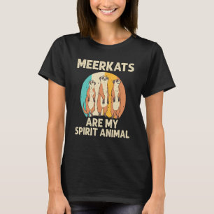 Funny Meerkat Gift Kids Men Women Boys Cool My Spi T-Shirt