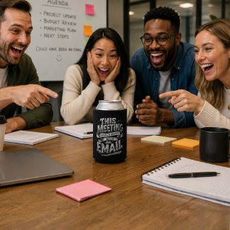 Funny Meeting could Be Email Work Humor Can Cooler