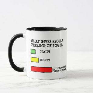 Funny Meeting Mug - Sarcastic Office Coffee Cup