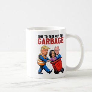 Funny Mega Trump President 2024 Time To Take Out G Coffee Mug