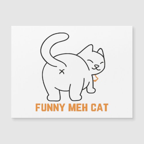 Funny Meh Cat 