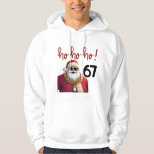 Funny Meme 67 Santa Christmas Sweatshirt