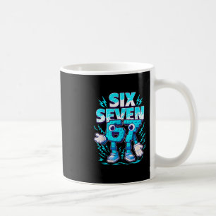 Funny Meme 67 Six Seven 6 7 Italian Brainrot Boys Coffee Mug
