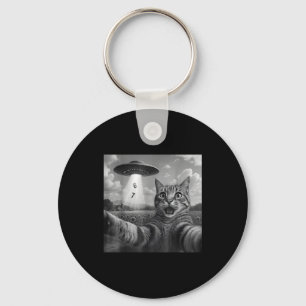 Funny Meme Cat Selfie Six Seven Retro Cat 67 Anima Keychain