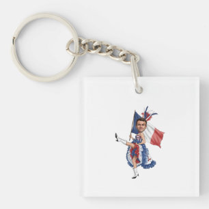 Funny Meme Design Keychain Cute Humor Accessory