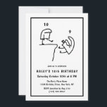 Funny Meme Humor Simple Black White 10th Birthday Invitation<br><div class="desc">Funny Meme Humor Simple Black White 10th Birthday Add a touch of humor to your 10th Birthday celebration with our 'Funny Meme Humor Simple Black White' themed invitation! Dive into a fun-filled event inspired by popular memes in a sleek black and white design. Customize your invite now and let the...</div>