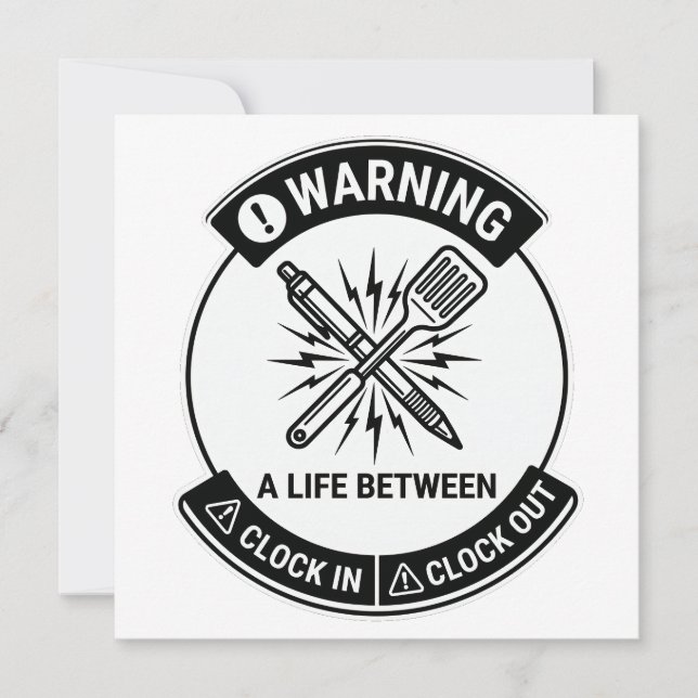 Funny Meme Sticker Invitation (Front)