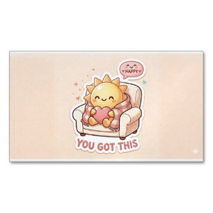 Funny Meme Stickers – Hilarious Laptop & Water Bot Business Card Magnet