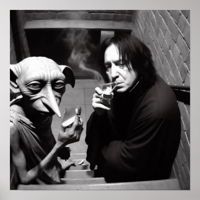 Funny memes movie hallowen bw  poster (Front)