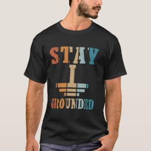 Funny Men Electrician Engineer Electrical Stay Gro T-Shirt