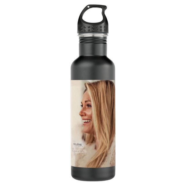 Funny Men  Famous Helene Beautiful Fischer Female  Stainless Steel Water Bottle (Front)