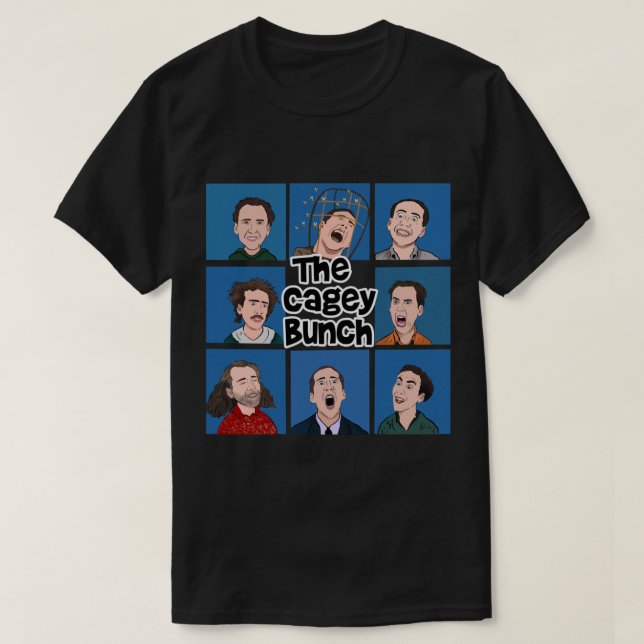 Funny Men Nicholas Cage Gifts For Christmas   T-Shirt (Design Front)