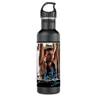 Funny Men Sebastian Stan The Solider Barnes 1917 G Stainless Steel Water Bottle