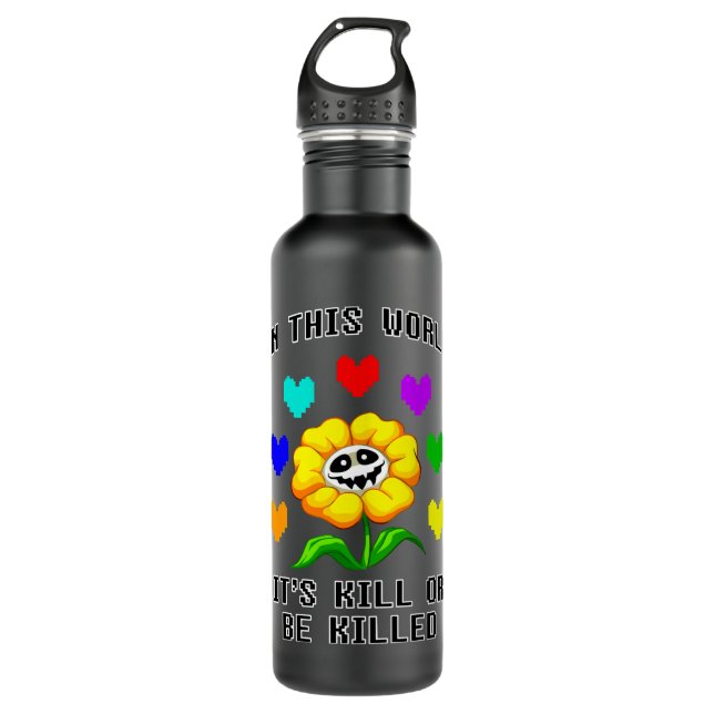 Funny Men Undertale Susie Gifts Movie Fan Stainless Steel Water Bottle (Front)