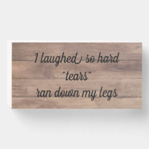 Funny menopausal sign