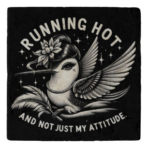 Funny Menopause Hot Flash Trivet