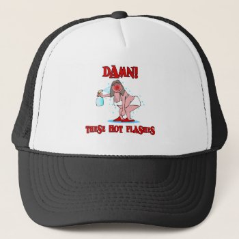 Funny Menopause Trucker Hat by UTeezSF at Zazzle