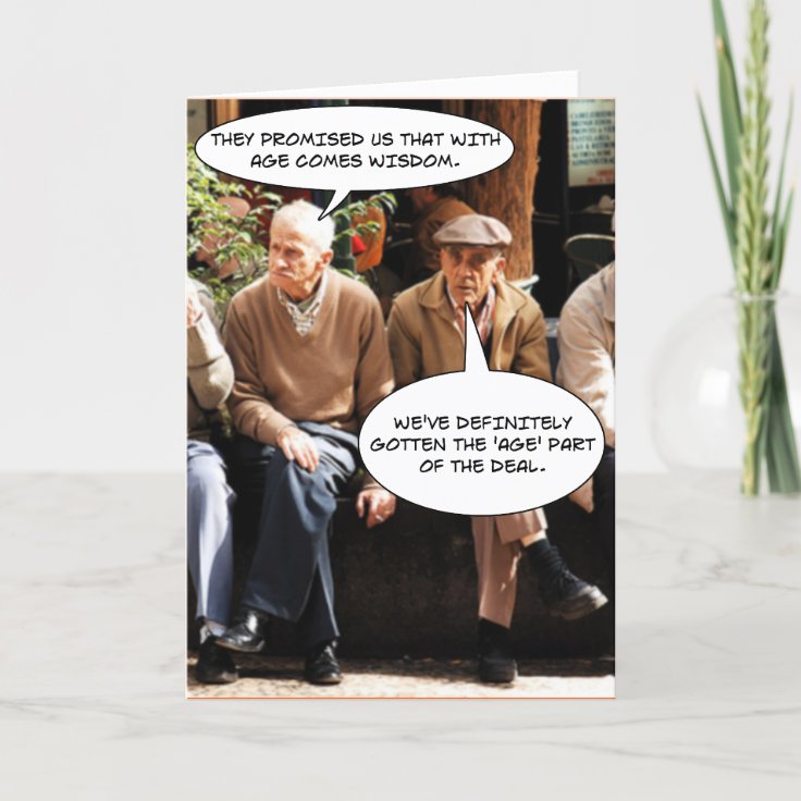 Funny Men's Birthday Card Zazzle