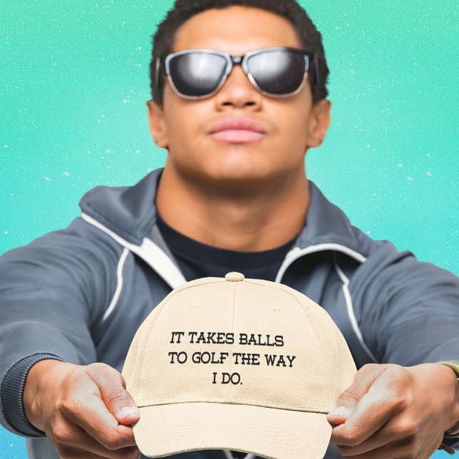 Funny Men's, Custom Golf Hat (Creator Uploaded)