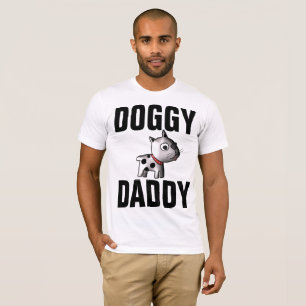 Funny Men's DOG DAD T-shirts, DOGGY DADDY T-Shirt