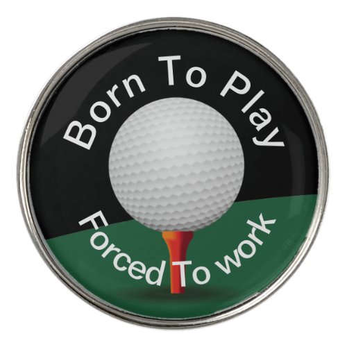 Funny Mens Executive Golf Ball Markers