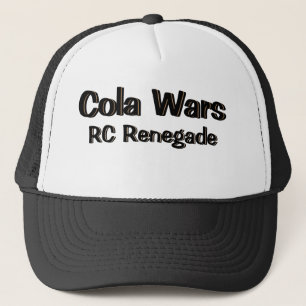Funny Mens Fashion Baseball COLA WARS RC RENEGADE Trucker Hat