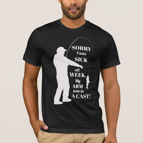 Funny Mens Fishing Shirt