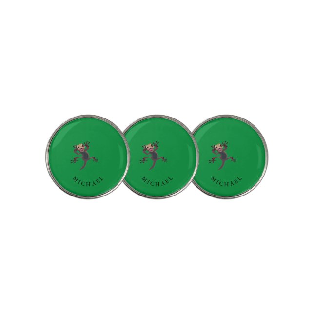 Funny Mens Golf Personal Gift Ball Marker (3 Up)